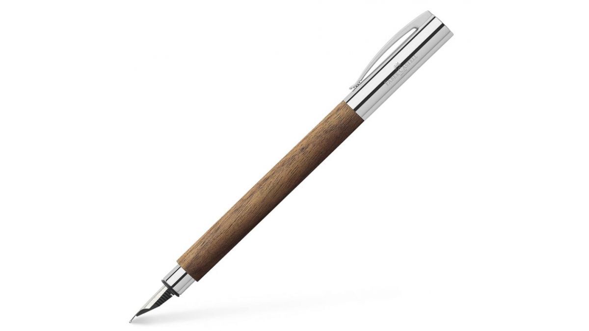  Plumas estilográficas de madera para escribir, pluma de lujo  hecha a mano, punta media y fina, pluma de caligrafía, bolígrafos de  escritura suave para hombres y mujeres : Productos de Oficina