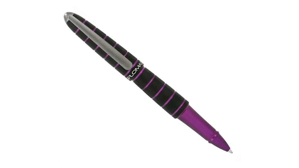 Rollerball Diplomat Elox Black/Purple