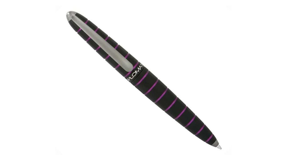 Bolígrafo Diplomat Elox Black/Purple