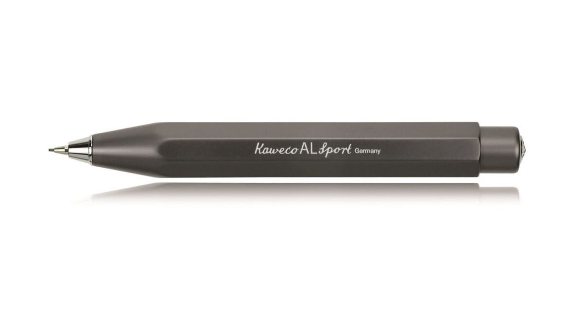 Portaminas Kaweco Sport Aluminio Titanio  0.7 mm